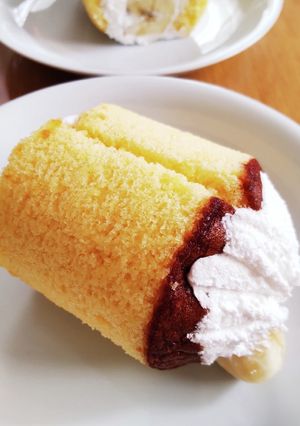 まるごとバナナ♪フルーツのオムレット-レシピのメイン写真