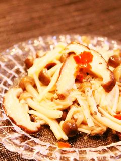 ワンボウル♪簡単きのこいっぱいマリネ-レシピのメイン写真