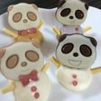 ブラマンジェでさくさくぱんだるま♡