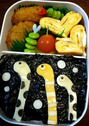 キャラ弁ニシキアナゴ＆チンアナゴ★-レシピのメイン写真