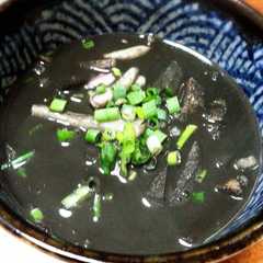 รูปของ 簡単美味い！イカ墨汁♪