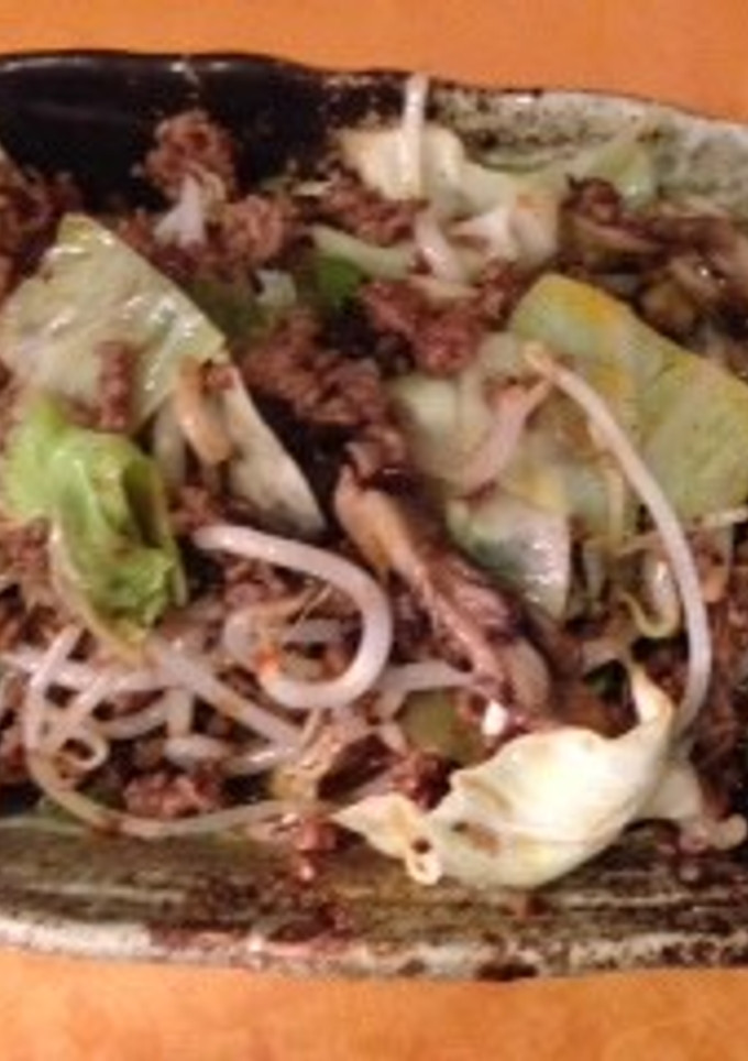 簡単☆ひき肉と野菜のトウチ炒め-レシピのメイン写真
