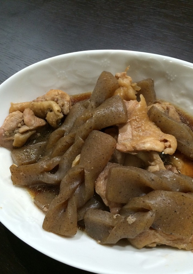簡単20分★鶏肉と蒟蒻の煮物★-レシピのメイン写真