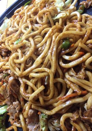 味噌焼うどん-レシピのメイン写真