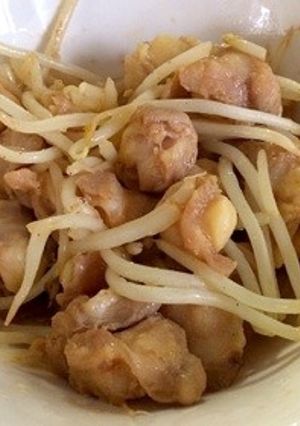鳥膝軟骨のぽん酢炒め-レシピのメイン写真