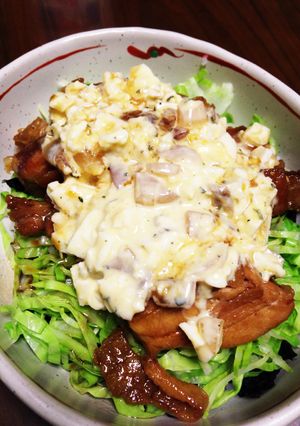 照焼きヘルシータルタル丼-レシピのメイン写真