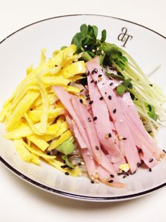しらたきの、冷やし中華風-レシピのメイン写真