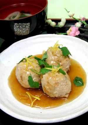 鶏団子のうま煮-レシピのメイン写真