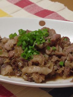 豚こま切れ肉のショウガ焼き-レシピのメイン写真
