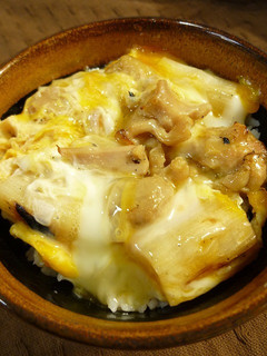 焼き鳥だから出来る炭焼き風味親子丼♪-レシピのメイン写真