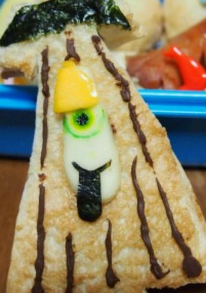 妖怪ウォッチ！パンで作る から傘おばけ-レシピのメイン写真