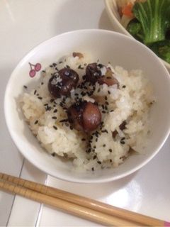 むき栗で栗ご飯-レシピのメイン写真