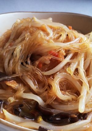 超絶簡単。もやし麻婆春雨♩-レシピのメイン写真