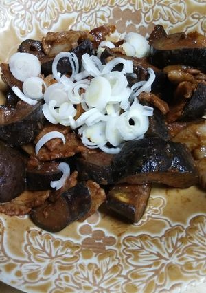 「茄子」と「豚バラ肉」のピリ辛味噌炒め-レシピのメイン写真