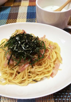 簡単☆ツナマヨ＆和風だしパスタ♪♪-レシピのメイン写真