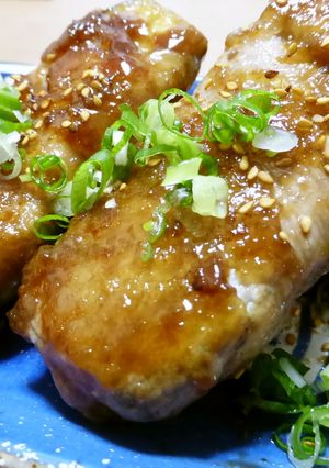 ナスの豚肉巻巻-レシピのメイン写真