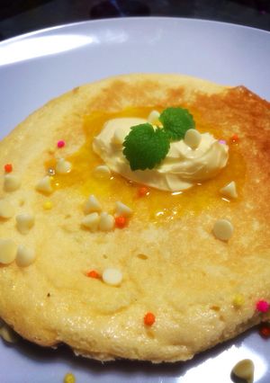 チビ黒さんぼのバターパンケーキ♡-レシピのメイン写真