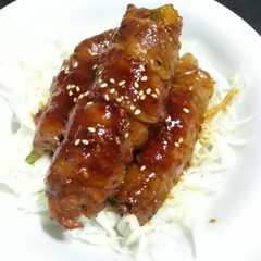 รูปของ 野菜の牛肉巻き☆簡単☆