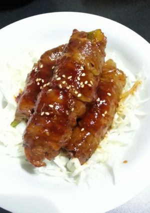 野菜の牛肉巻き☆簡単☆-レシピのメイン写真