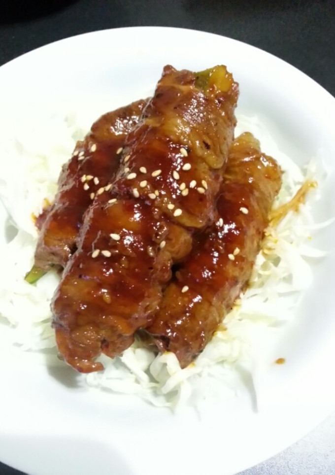 野菜の牛肉巻き☆簡単☆-レシピのメイン写真