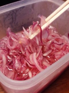 赤タマネギの酢漬け-レシピのメイン写真
