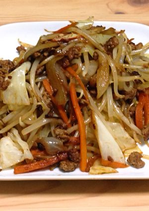 味噌ラーメン用 野菜たっぷり専用具材-レシピのメイン写真