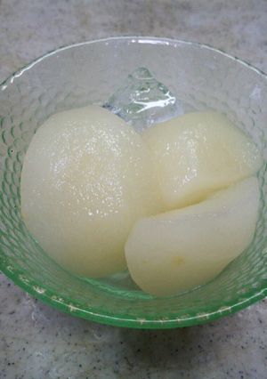 秋の味覚No.2　梨のコンポート-レシピのメイン写真
