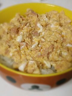 シーチキンの玉子丼-レシピのメイン写真