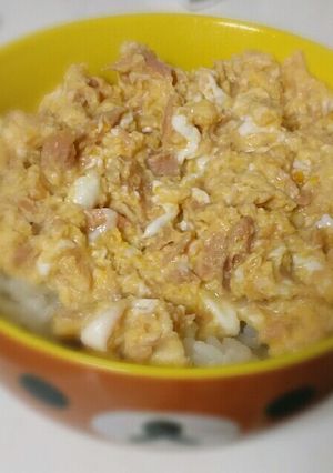 シーチキンの玉子丼-レシピのメイン写真