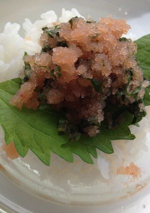 ＊おにぎりの具 大葉明太子＊-レシピのメイン写真