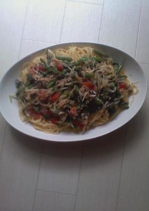 簡単おいしく冷製パスタ-レシピのメイン写真