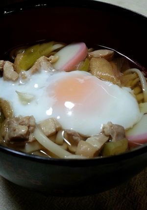 鳥肉入りうどん-レシピのメイン写真