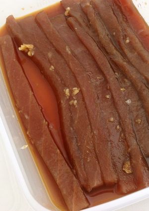 まぐろの漬け-レシピのメイン写真