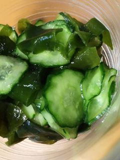 簡単☆胡瓜とワカメの酢の物-レシピのメイン写真