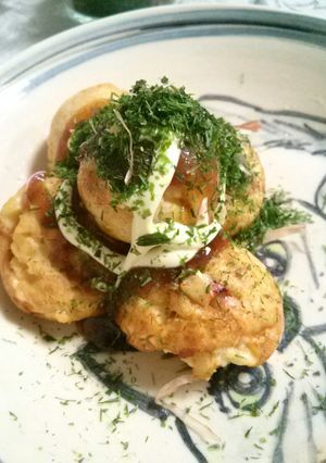 フワッフワ！おつゆと一緒にタコ焼き-レシピのメイン写真