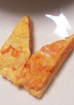 離乳食♡にんじんたまごやき-レシピのメイン写真