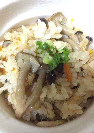 炊き込みご飯 きのこ-レシピのメイン写真