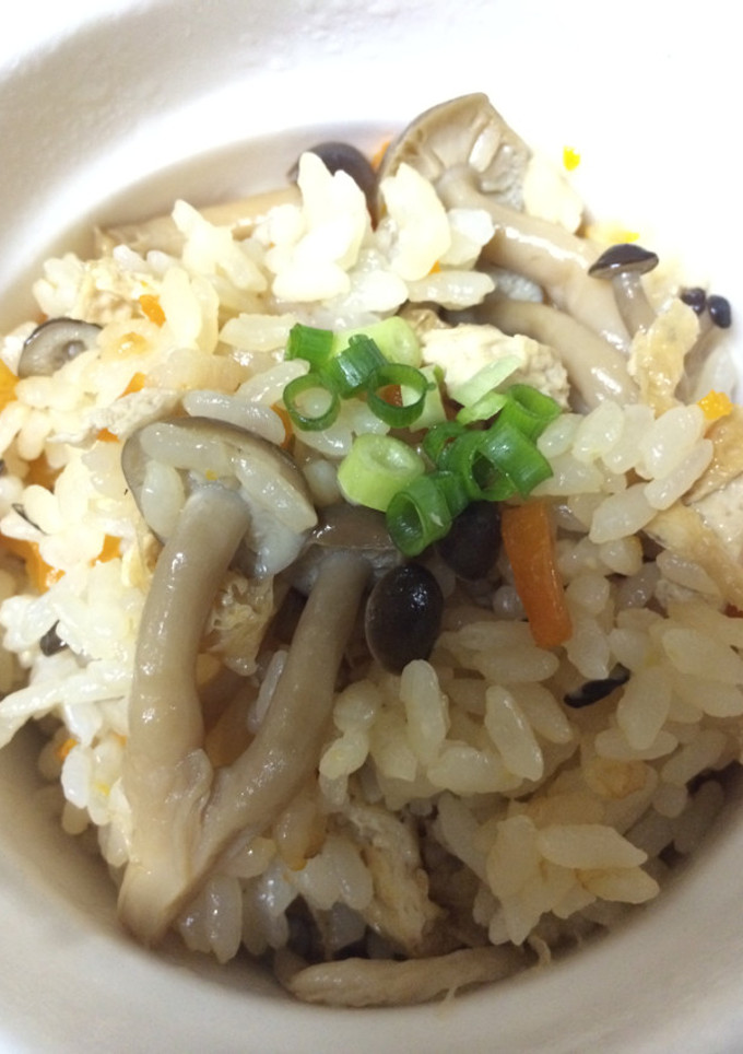炊き込みご飯 きのこ-レシピのメイン写真
