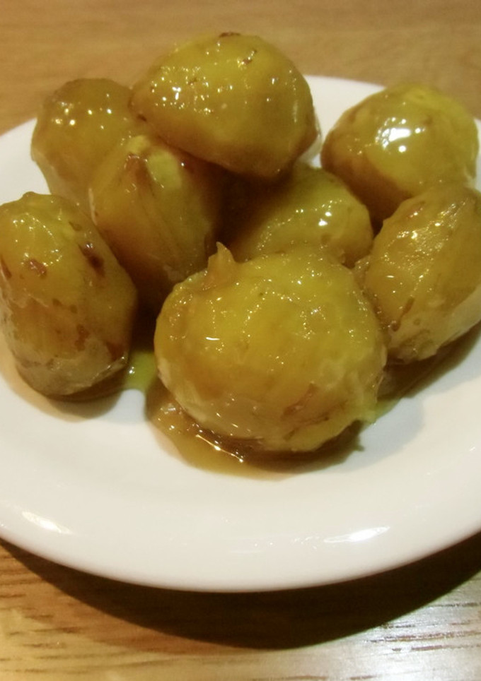 栗の甘露煮（栗きんとん用）-レシピのメイン写真