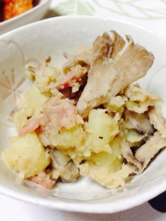 舞茸のホットポテサラ-レシピのメイン写真