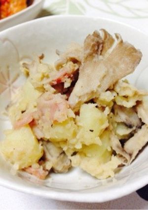 舞茸のホットポテサラ-レシピのメイン写真