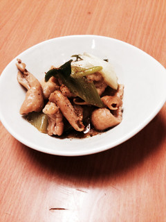 コラーゲンたっぷり♪鶏皮の簡単煮-レシピのメイン写真