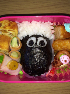 ひつじのショーン キャラ弁 簡単!-レシピのメイン写真
