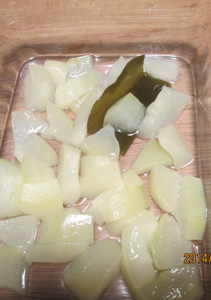 和果ごこち　ゆずれもんで　夕顔の刺身　-レシピのメイン写真