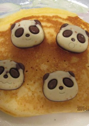 さくさくパンダのホットケーキ-レシピのメイン写真