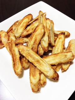 簡単☆ごぼうチップス!下味つけて失敗なし-レシピのメイン写真
