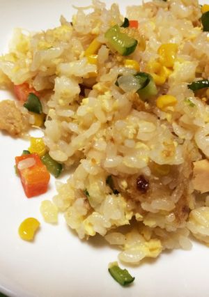 簡単！ツナ缶でつくるチャーハン-レシピのメイン写真