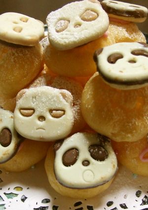 さくさくぱんだnoプチシューツリー♪-レシピのメイン写真