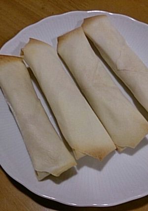 竹輪チーズかにかまのカリカリ焼き春巻-レシピのメイン写真