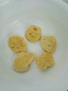 離乳食後期〜フワフワ手掴み豆腐ハンバーグ-レシピのメイン写真